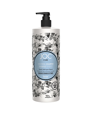 Barex JOC Cure Soothing Shampoo with French Oak Acorn Extract - Шампунь успокаивающий с экстрактом желудя черешчатого дуба 1000 мл - hairs-russia.ru